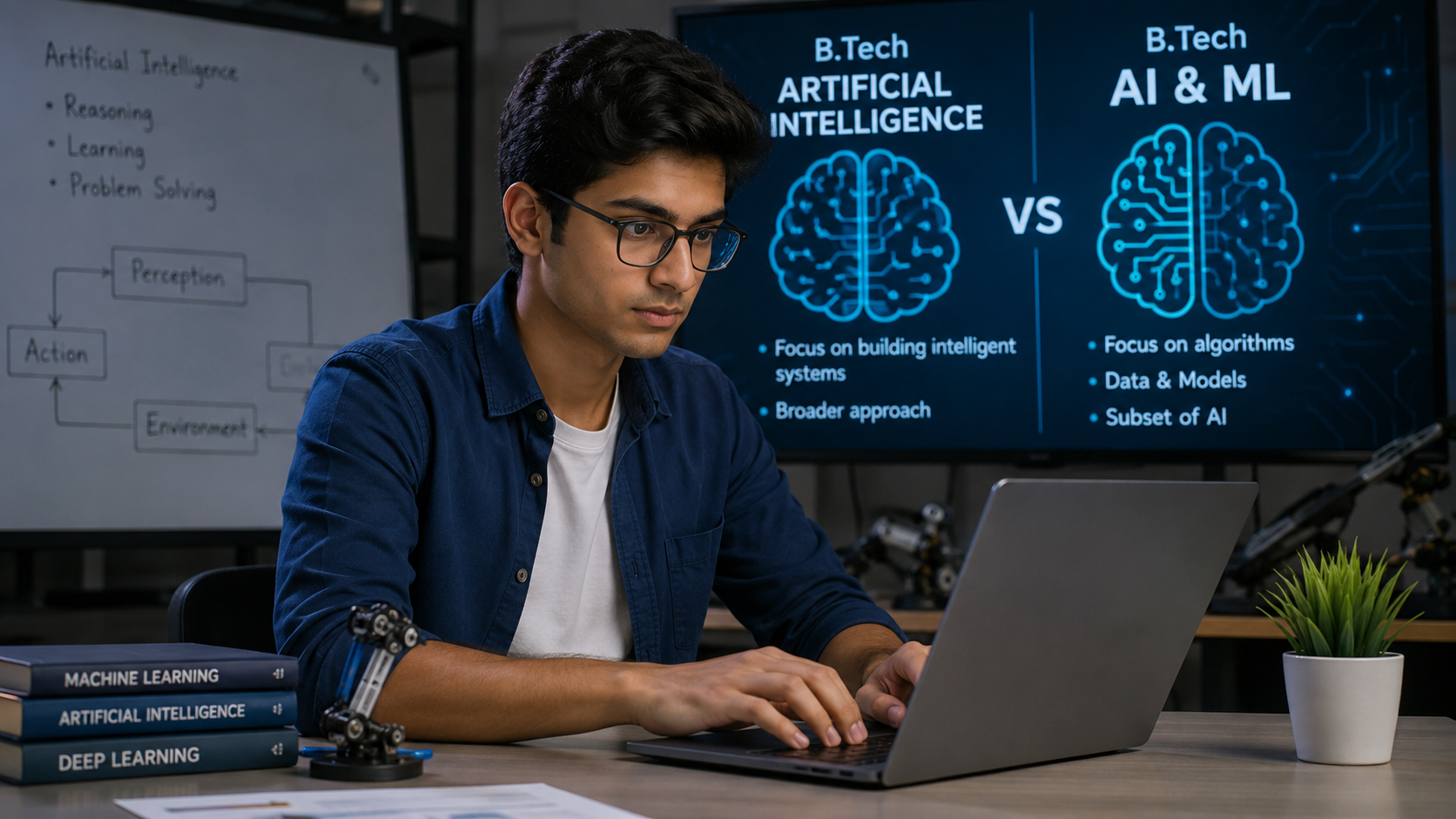 B.Tech Artificial Intelligence vs B.Tech AI & ML: Which One Should You Choose?